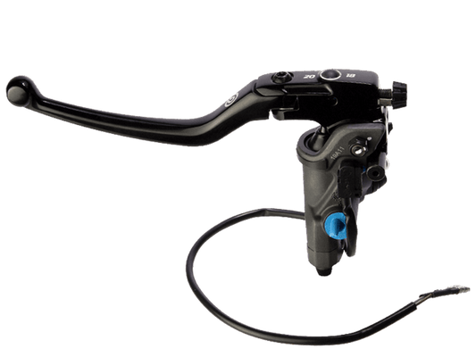 Brembo 19 RCS Corsa Corta Brake Master Cylinder w/ Folding Lever (for 7/8" Bar)