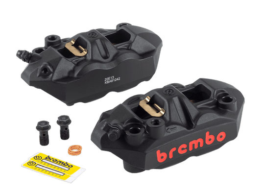 Brembo 108mm M4 Cast Monobloc Front Caliper Set