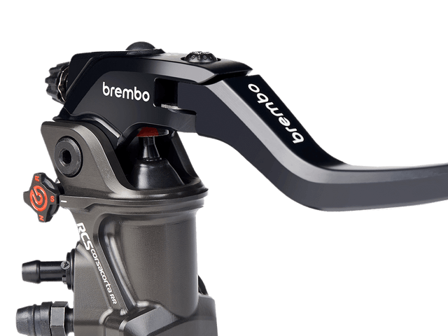 Brembo RCS Corsa Corta RR Brake Master Cylinder w/ Folding Lever (Billet) (for 7/8" Bar)