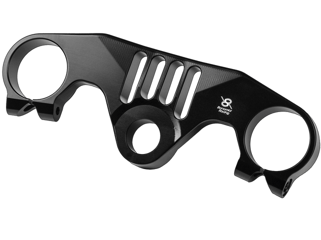 Bonamici Triple Tree Clamp Suzuki GSX-R 1000 (Black) (Street or Track) (2017+)