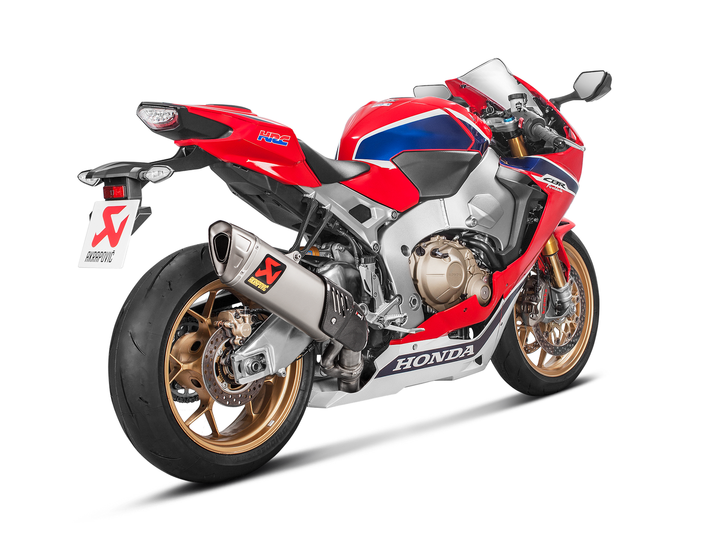 Akrapovic Titanium Slip-On For CBR1000RR