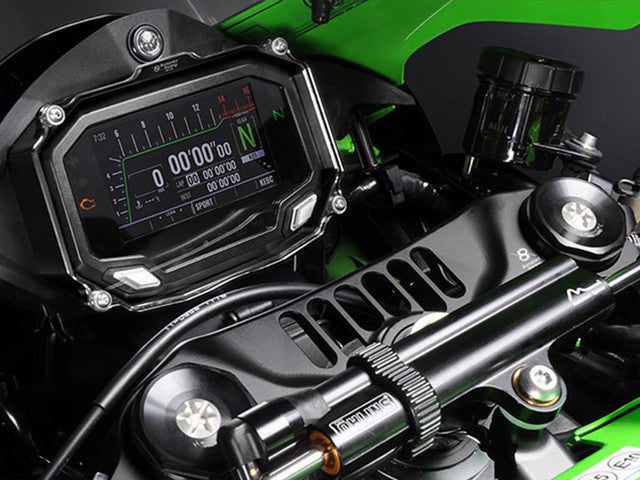 Bonamici Triple Tree Clamp Kawasaki Ninja ZX-10R (Black) (Street or Track) (2021+)