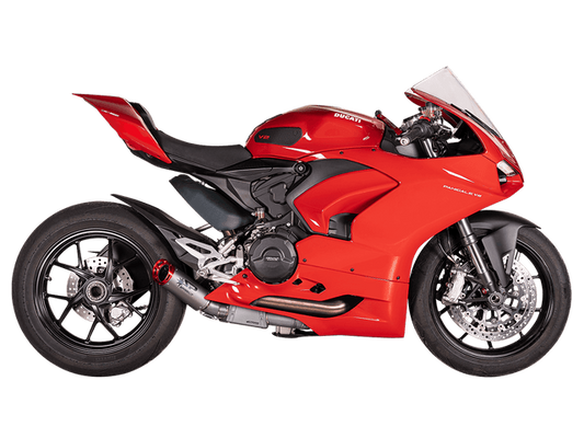 Spark Ducati Panigale V2 S/R Streetfighter V2 "Dyno Red" Slip-On Exhaust (SingleArm Rear)