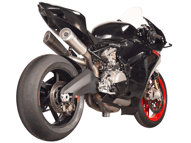 Spark Ducati Panigale V2 / 959 "Double Grid-O" Titanium Full Exhaust System (SingleArm Rear) (WSBK Evolution)