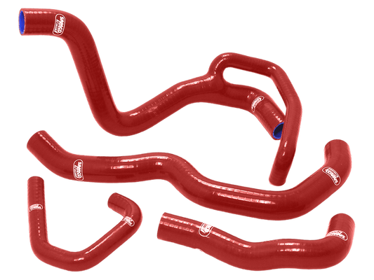 Samco Radiator Hose Kit Kawasaki Ninja ZX-6R (2009+) (Green, Red, Black, Purple)