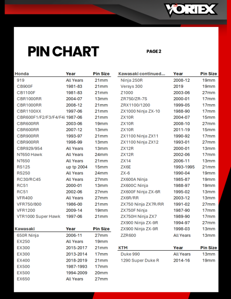 Vortex Front Stand (Head Lift)