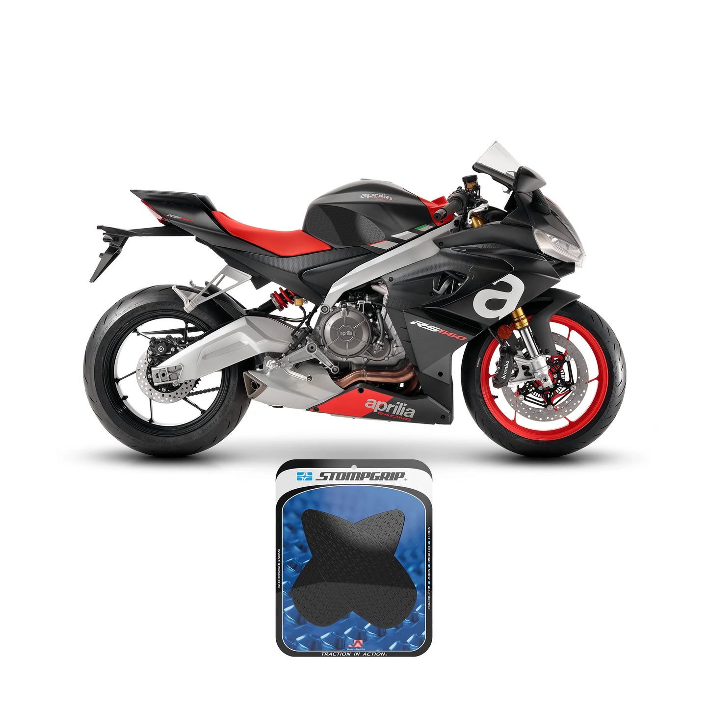 Stompgrip Tank Grips for RS660 (2020-2025)