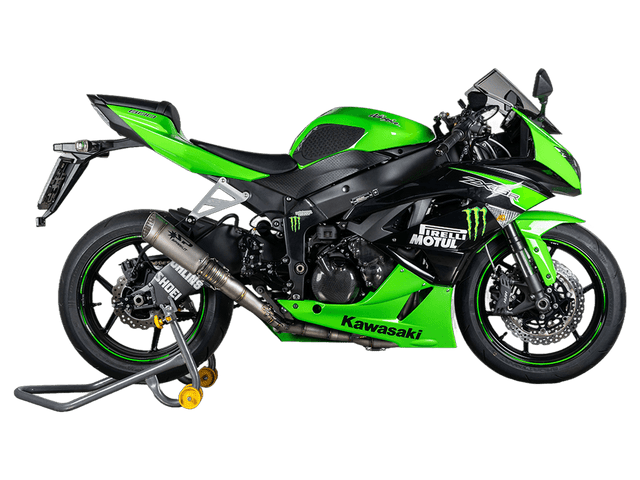 Spark Kawasaki Ninja ZX-6R Titanium Full Exhaust System (WSBK Evolution) (2009+)