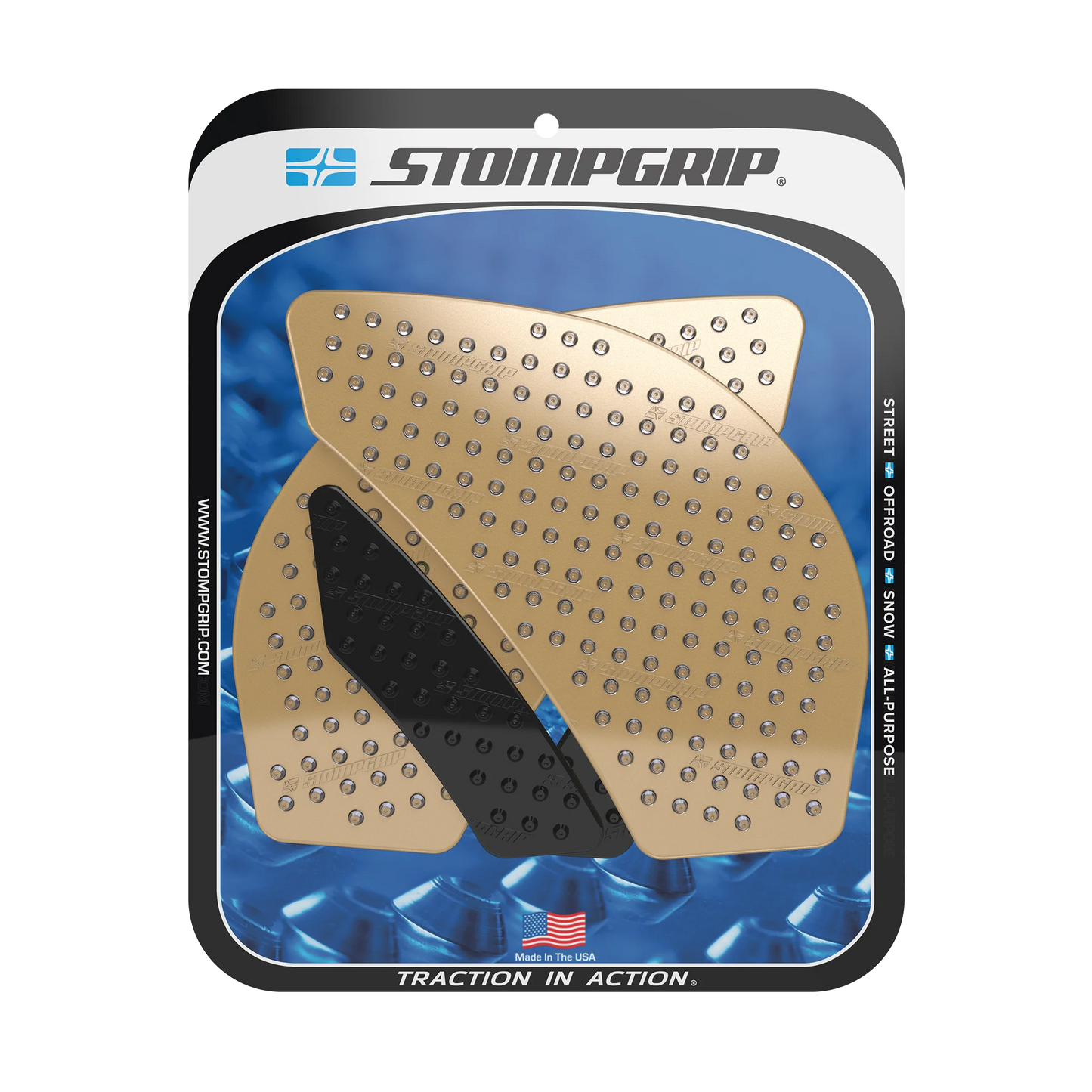 Stompgrip Tank Grips for Ninja ZX6R (2009-2025)