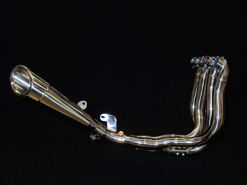 Vandemon Polished Titanium Exhaust for Ninja H2 (2015+)