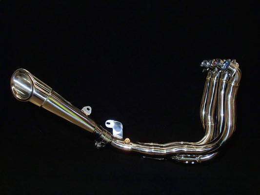 Vandemon Polished Titanium Exhaust for Ninja H2 (2015+)