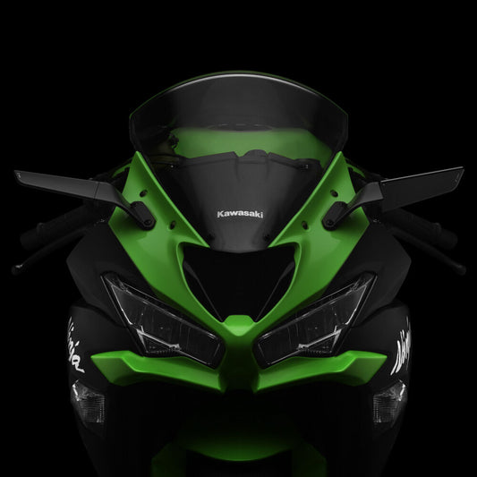 Rizoma Stealth Mirrors for ZX6R / ZX4R / RR (2019-2026)