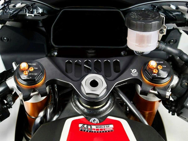 Bonamici Triple Tree Clamp Yamaha R9 (Black) (Street or Race)