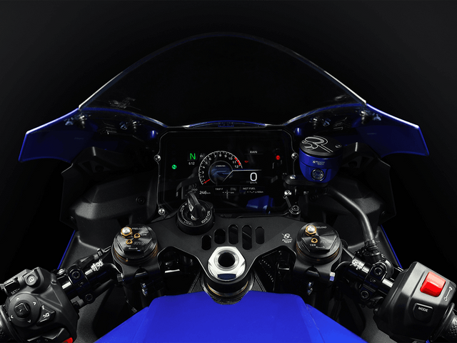 Bonamici Triple Tree Clamp Yamaha R9 (Black) (Street or Race)