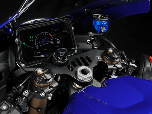Bonamici Triple Tree Clamp Yamaha R9 (Black) (Street or Race)