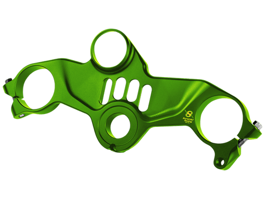 Bonamici Triple Tree Clamp Kawasaki Ninja ZX-10R (Green) (Street) (2021+)