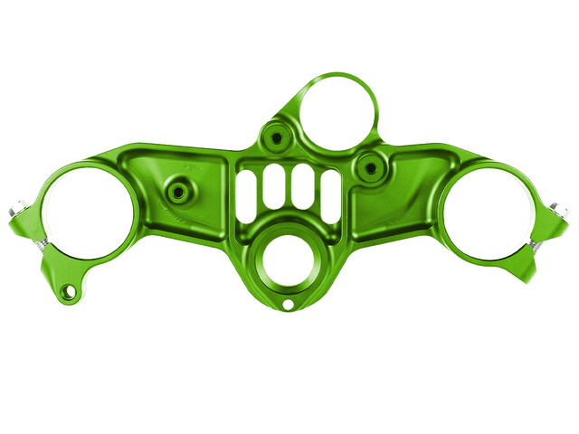 Bonamici Triple Tree Clamp Kawasaki Ninja ZX-10R (Green) (Street) (2021+)