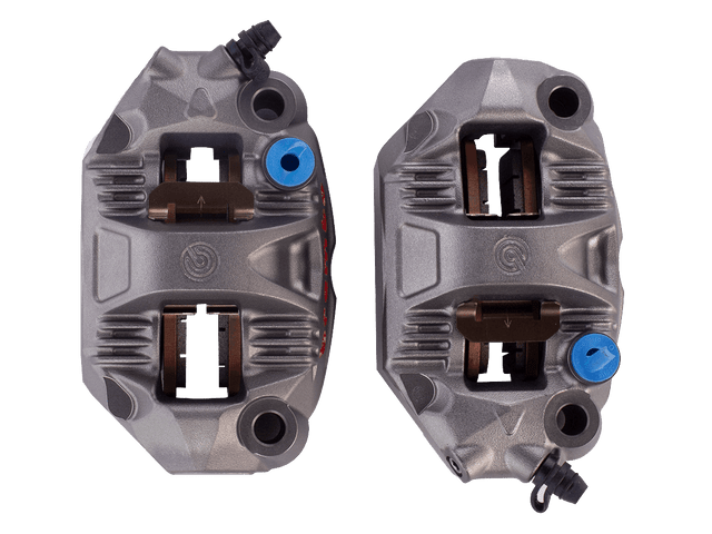 Brembo 108mm GP4 Cast Monobloc Front Caliper Set (Titanium Gray)