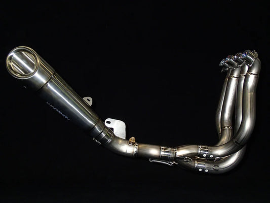 Vandemon Brushed Titanium Exhaust for Ninja H2 (2015+)