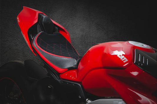 Luimoto Diamond Sport Seat Cover for Panigale V4 (2018-2021)