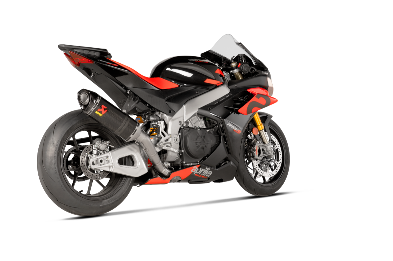 Akrapovic Evolution Line Full System For RSV4 (Titanium)