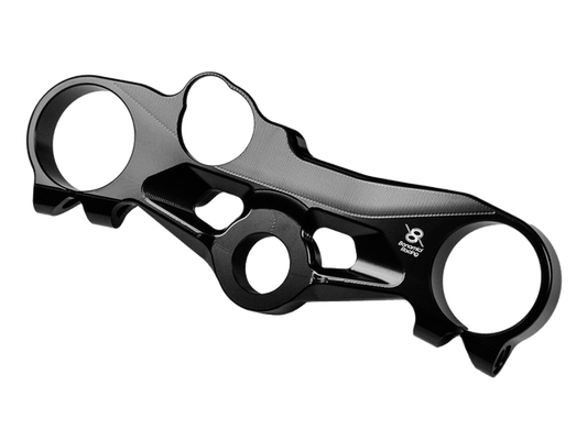Bonamici Triple Tree Clamp Suzuki GSX-R 1000 (Black) (Street or Track) (2017+)