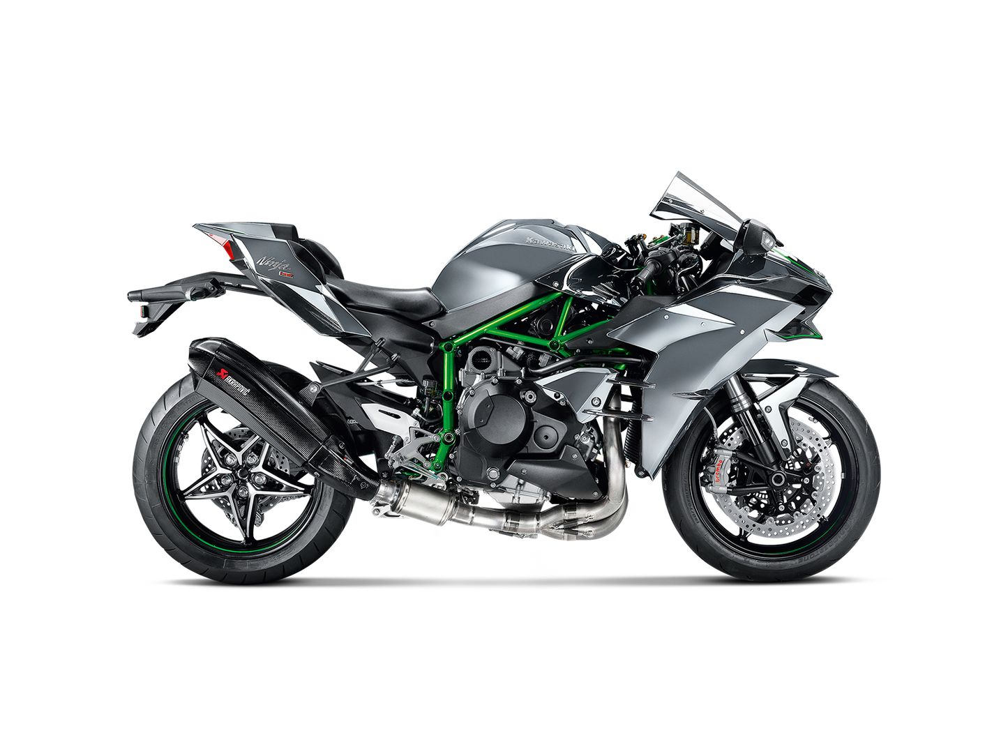 Akrapovic Evolution Line Full System for H2 (Carbon)