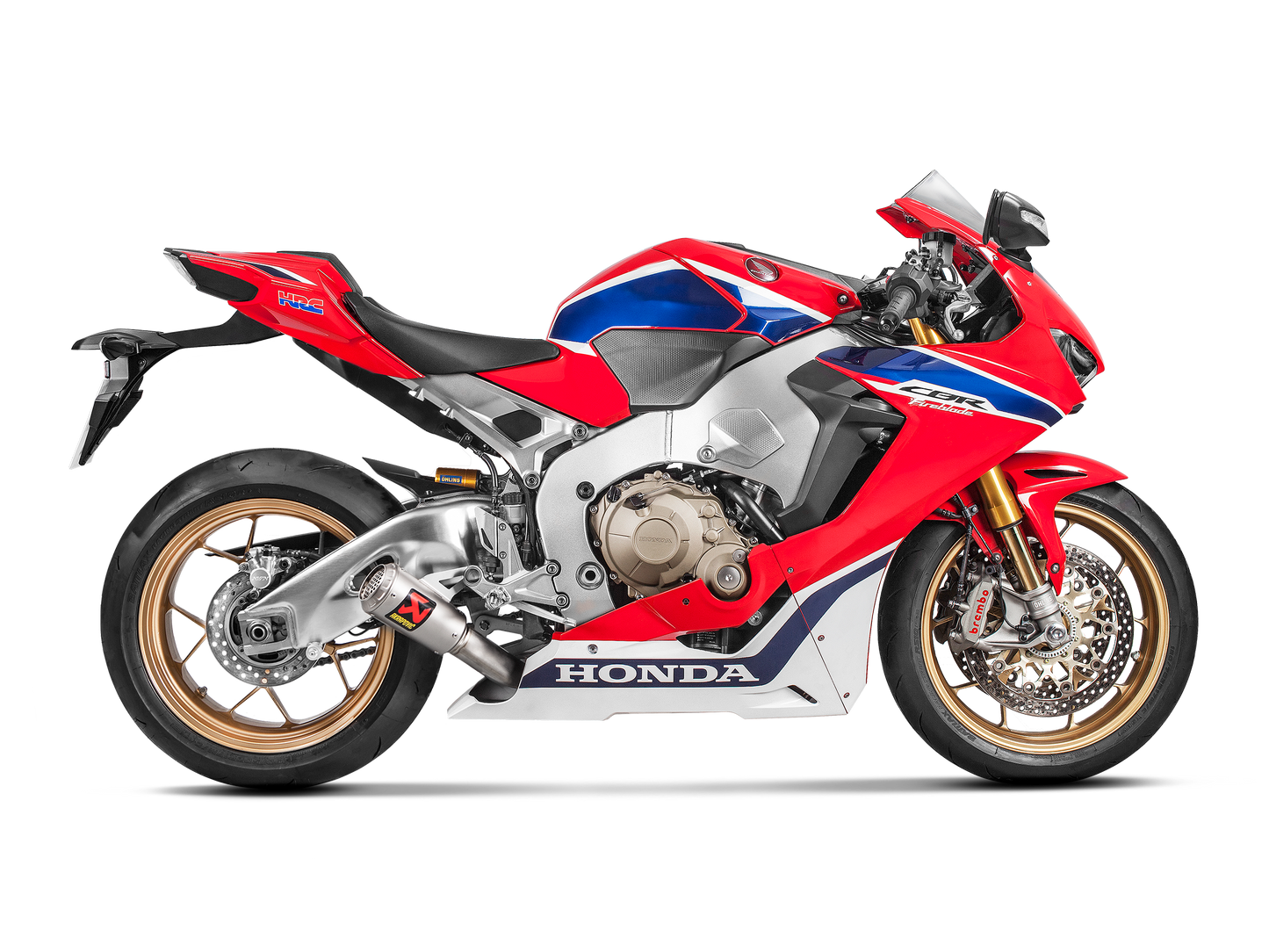 Akrapovic GP Titanium Slip-On For CBR1000RR