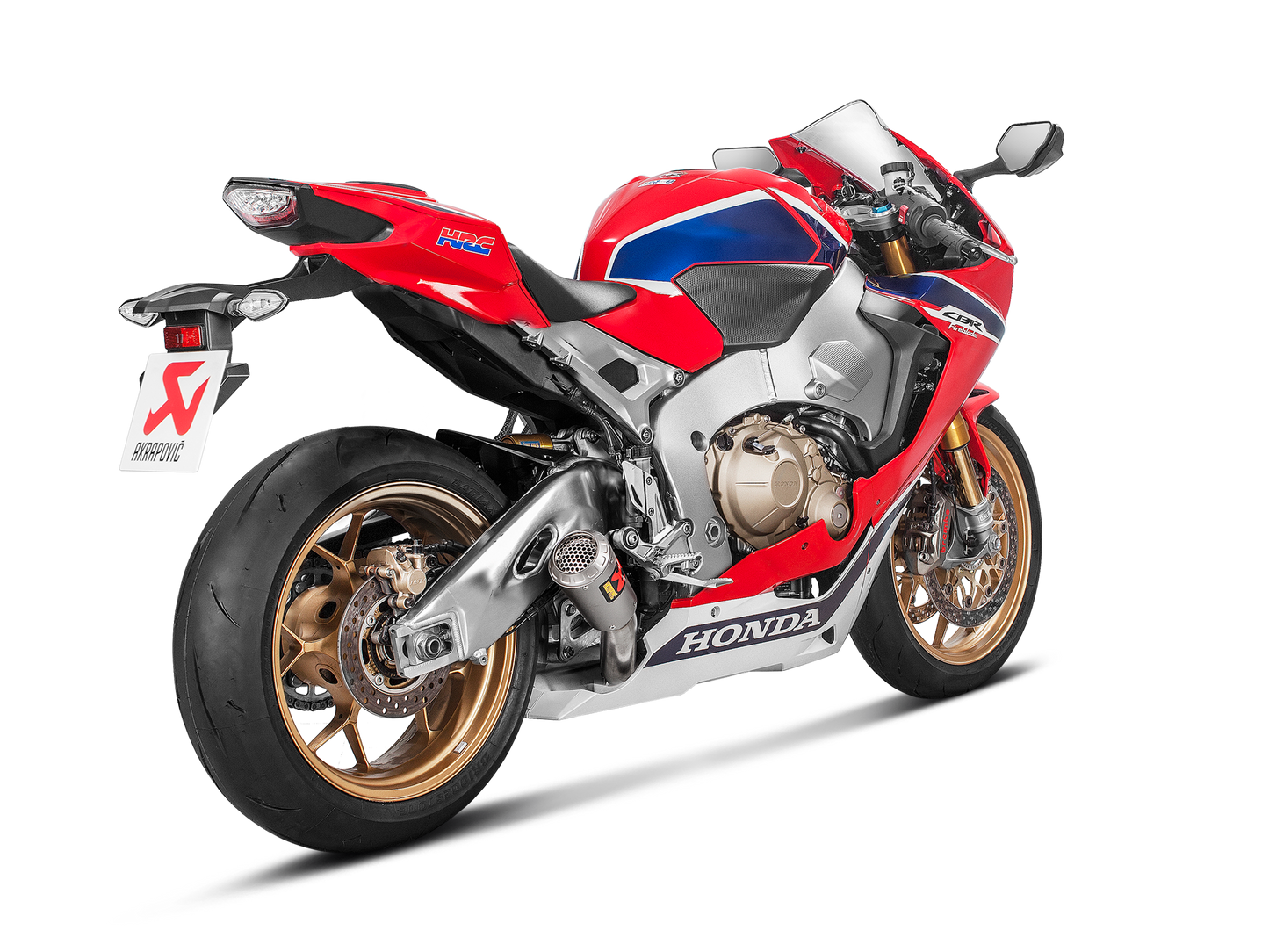 Akrapovic GP Titanium Slip-On For CBR1000RR