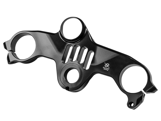 Bonamici Triple Tree Clamp Kawasaki Ninja ZX-10R (Black) (Street or Track) (16-20)