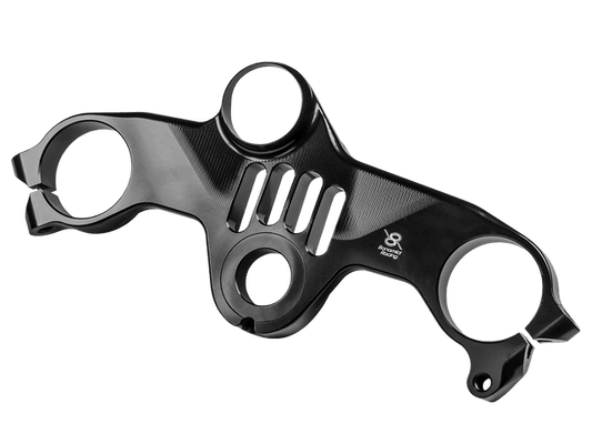 Bonamici Triple Tree Clamp Kawasaki Ninja ZX-10R (Black) (Street or Track) (16-20)