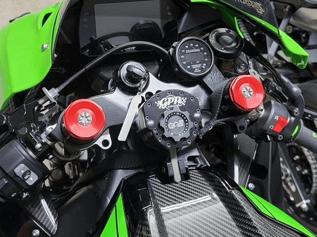 Bonamici Triple Tree Clamp Kawasaki Ninja ZX-10R (Black) (Street or Track) (16-20)