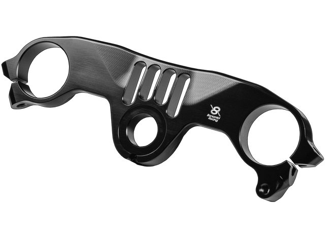 Bonamici Triple Tree Clamp Kawasaki Ninja ZX-10R (Black) (Street or Track) (16-20)