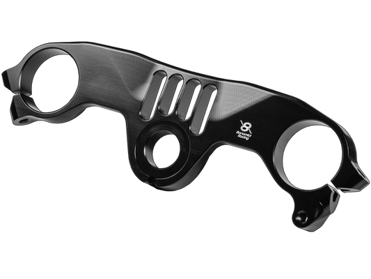 Bonamici Triple Tree Clamp Kawasaki Ninja ZX-10R (Black) (Street or Track) (16-20)