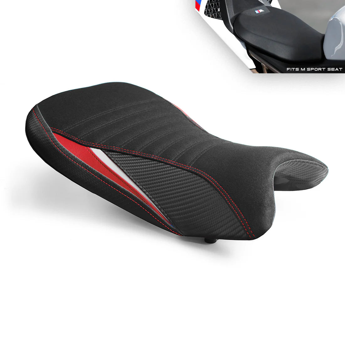 Luimoto M Sport Seat Cover for S1000RR / M1000RR w/ M Sport Seat (2019-2025)