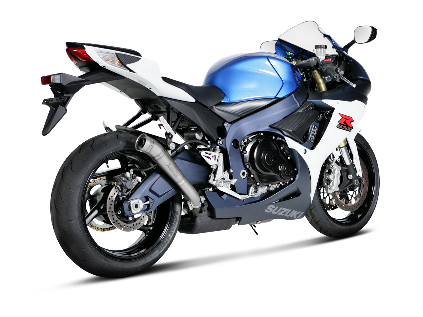 Akrapovic Megaphone Titanium Slip-On For GSXR600 / GSXR750