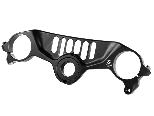 Bonamici Triple Tree Clamp Kawasaki Ninja ZX-10R (Black) (Street or Track) (2021+)