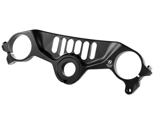 Bonamici Triple Tree Clamp Kawasaki Ninja ZX-10R (Black) (Street or Track) (2021+)