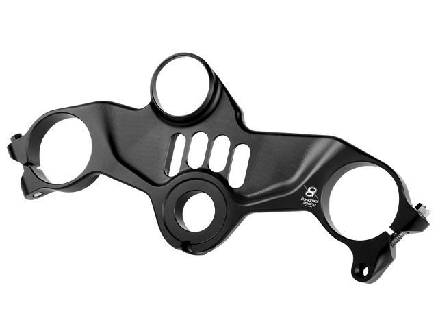 Bonamici Triple Tree Clamp Kawasaki Ninja ZX-10R (Black) (Street or Track) (2021+)