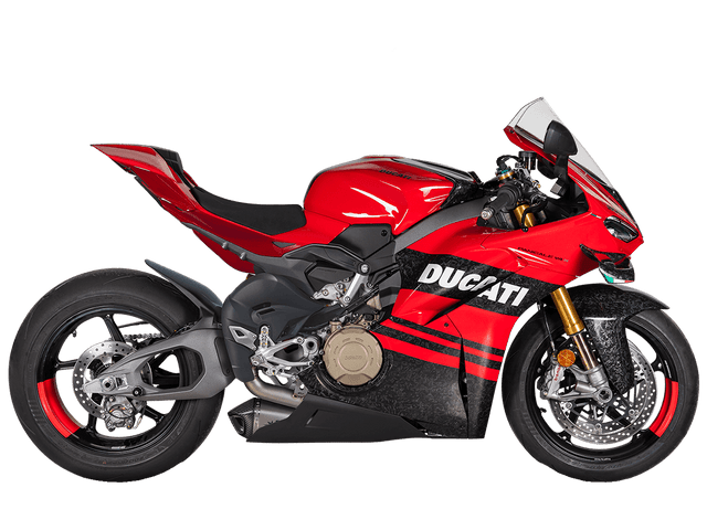 Spark Ducati Panigale V4 S/R "Double Konix Evo" Titanium Semi-Full Exhaust System (Carbon) (2025+)