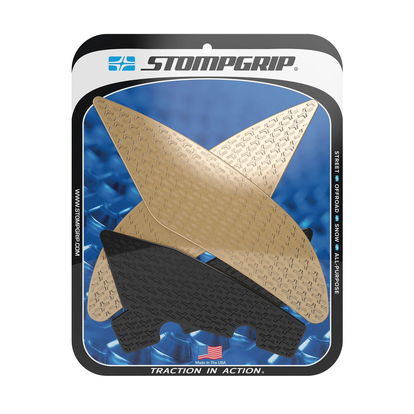 Stompgrip Tank Grips for R6 (2017-2025)