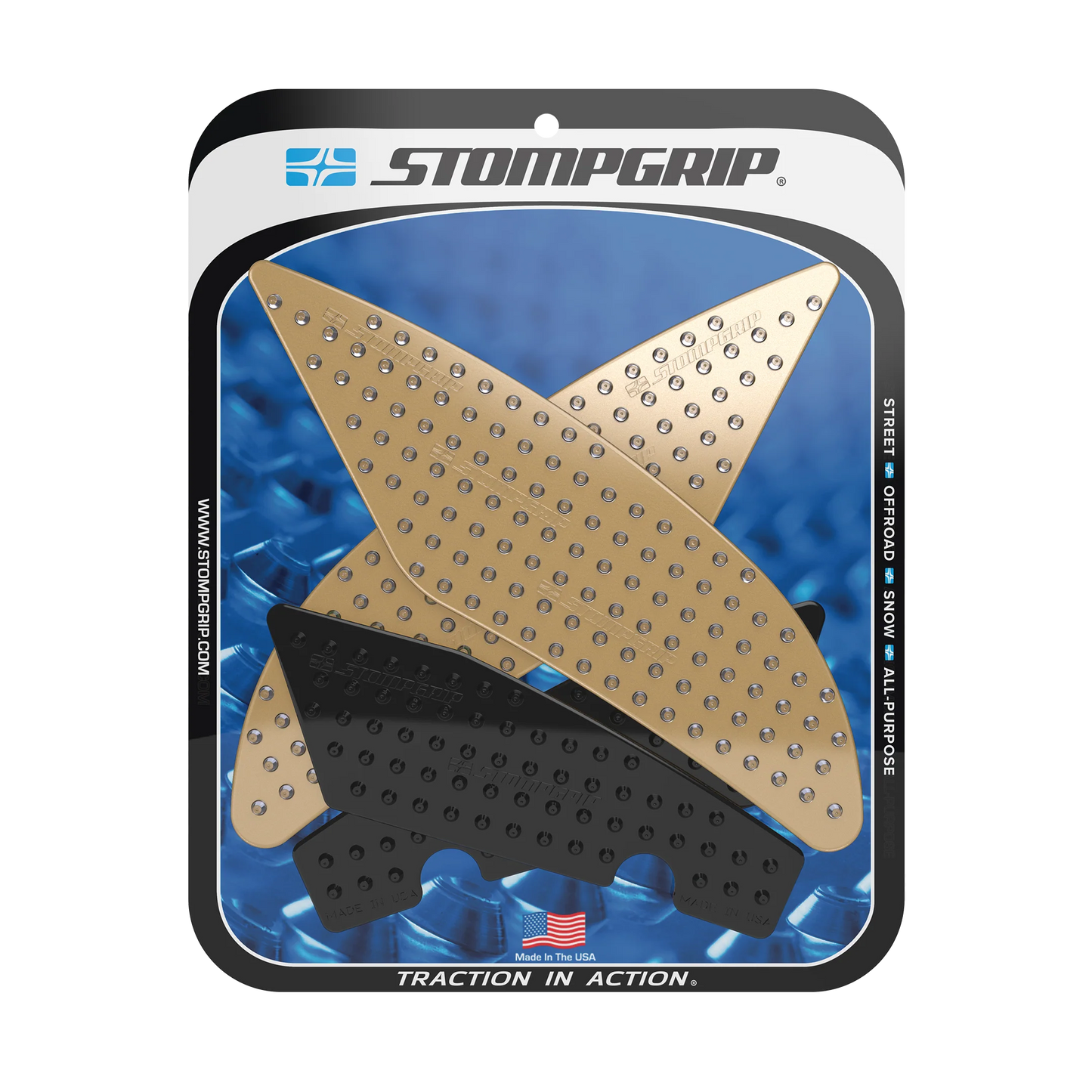 Stompgrip Tank Grips for R6 (2017-2025)