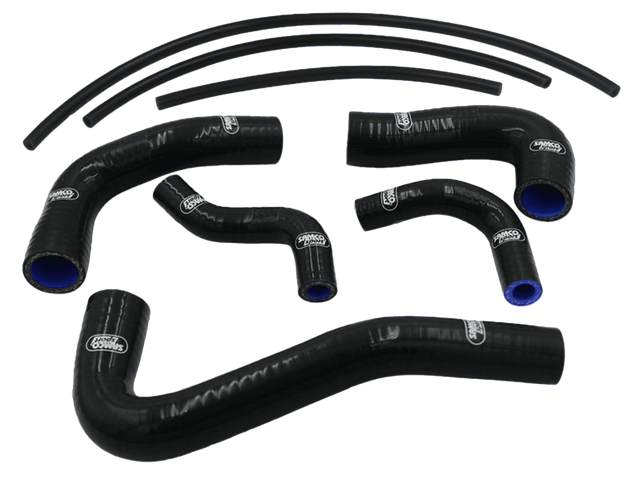 Samco Radiator Hose Kit Yamaha R9 (Blue, Black, Red)