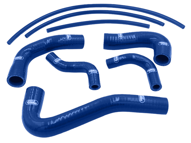 Samco Radiator Hose Kit Yamaha R9 (Blue, Black, Red)