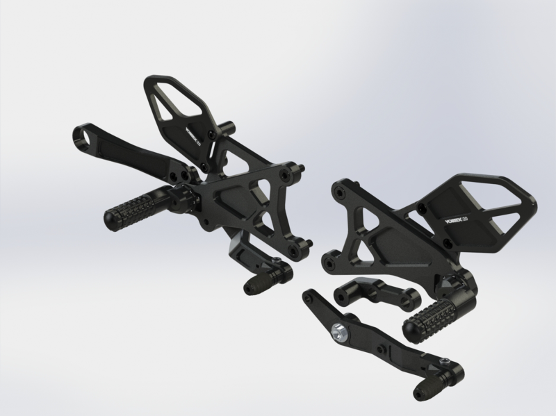 Vortex V3 2.0 Rear Sets