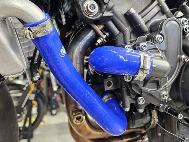 Samco Radiator Hose Kit Yamaha R9 (Blue, Black, Red)
