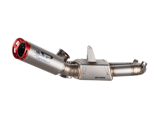Spark Ducati Panigale V2 S/R Streetfighter V2 "Dyno Red" Slip-On Exhaust (SingleArm Rear)