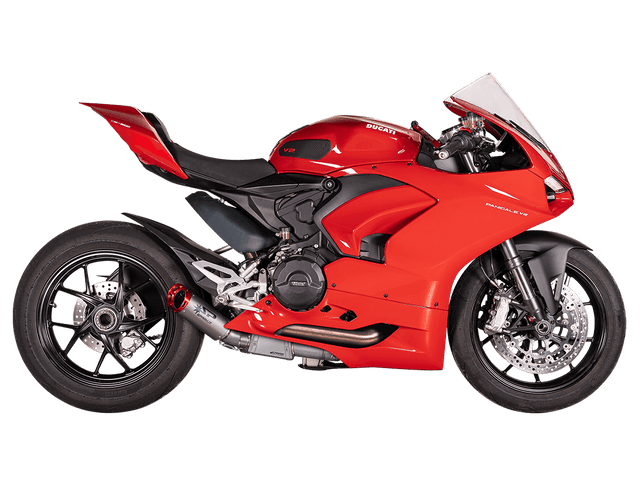 Spark Ducati Panigale V2 S/R Streetfighter V2 "Dyno Red" Slip-On Exhaust (SingleArm Rear)