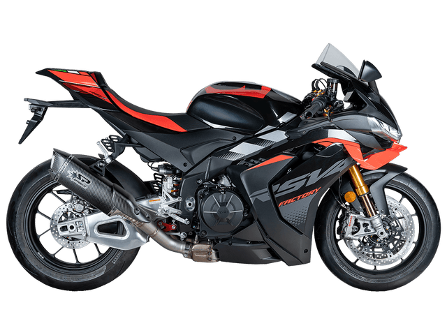 Spark Aprilia RSV4 "Force Evo Carbon" Titanium Semi-Full Exhaust (2017+)