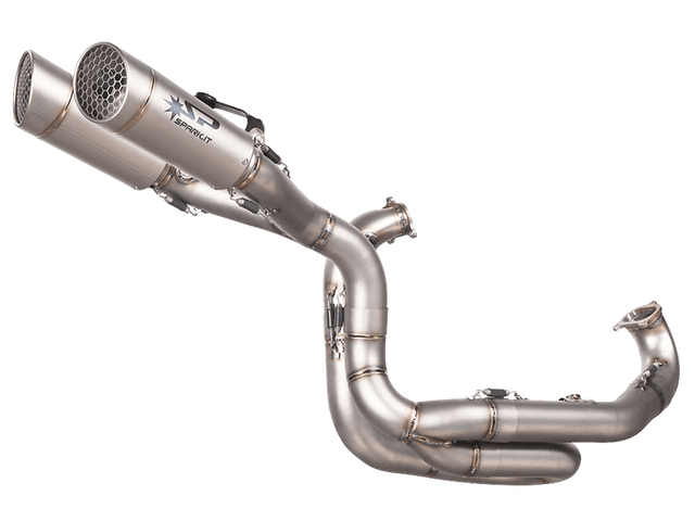 Spark Ducati Panigale V2 / 959 "Double Grid-O" Titanium Full Exhaust System (SingleArm Rear) (WSBK Evolution)